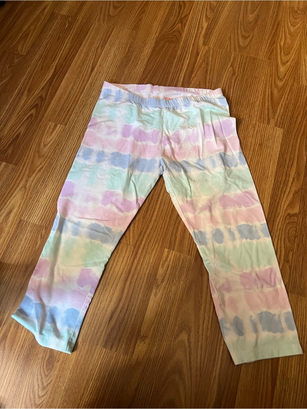 Cat & Jack Pastel Tie-Dye Lounge Pants - Mint, Pink, Lavender